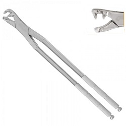 Three Root   Equine Forceps Off Side  48.26 cm